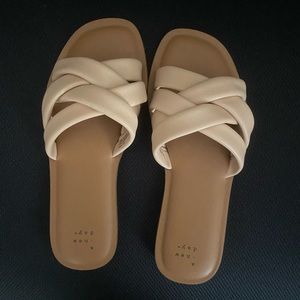 A New Day Criss Cross Slide Sandals